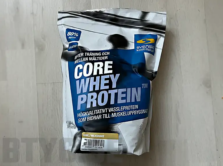 Core whey protein huvudfoto